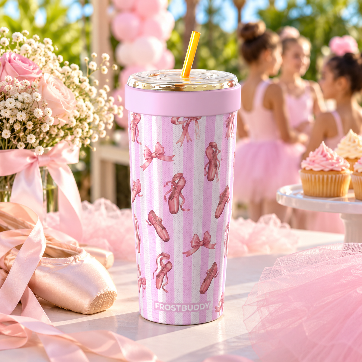 FrostBuddy ToGo Buddy 30 oz - Vintage Ballerina