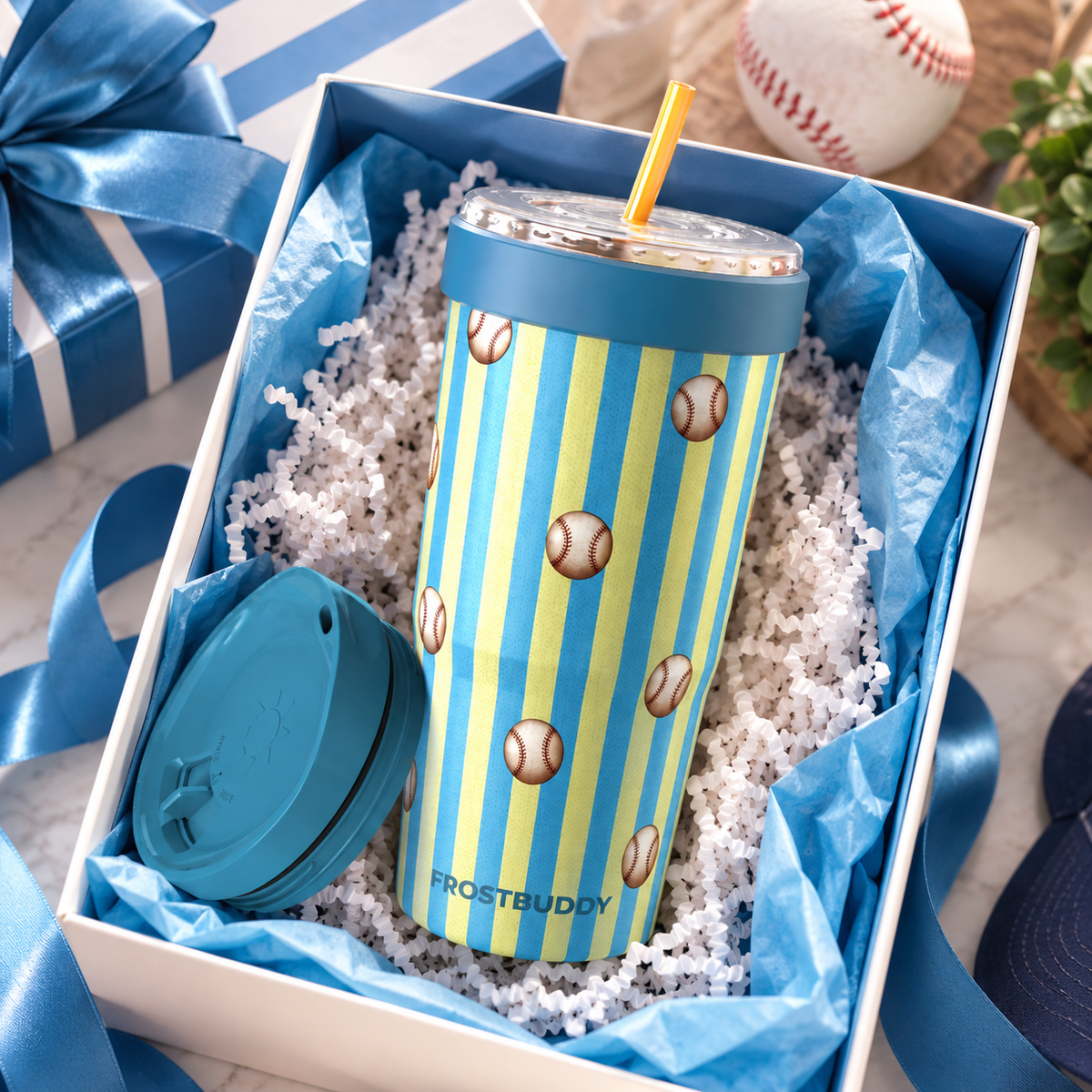 FrostBuddy ToGo Buddy 30 oz - Vintage Baseball