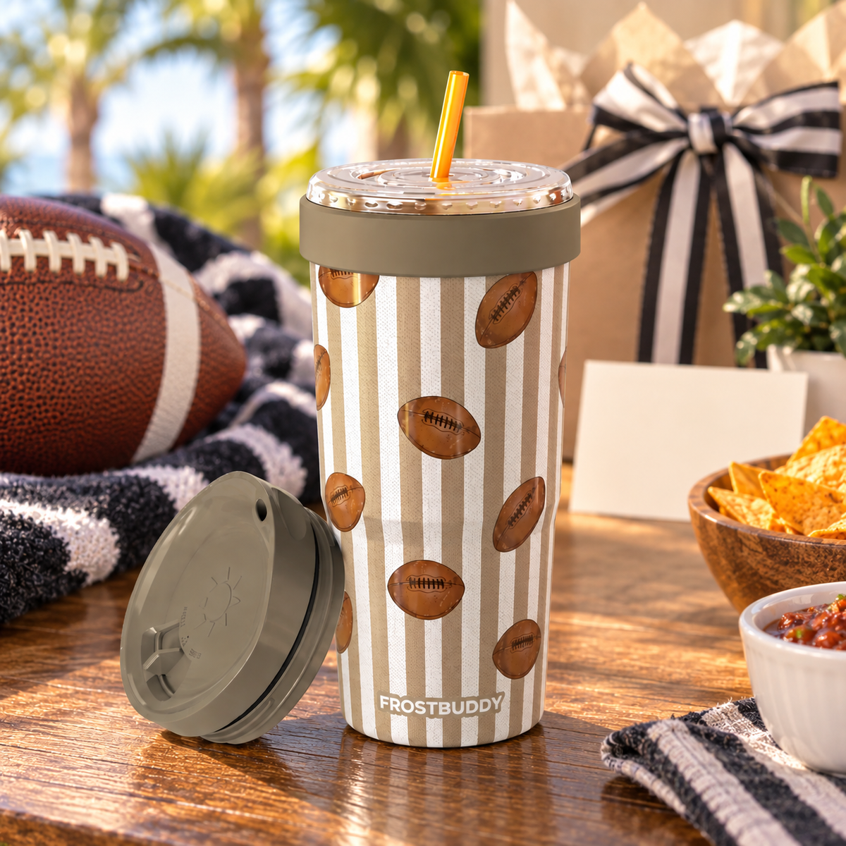FrostBuddy ToGo Buddy 30 oz - Vintage Football