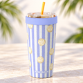 FrostBuddy ToGo Buddy 30 oz - Vintage Volleyball