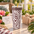 Wild Side FrostBuddy ToGo Buddy 30 oz personalized tumbler, side view