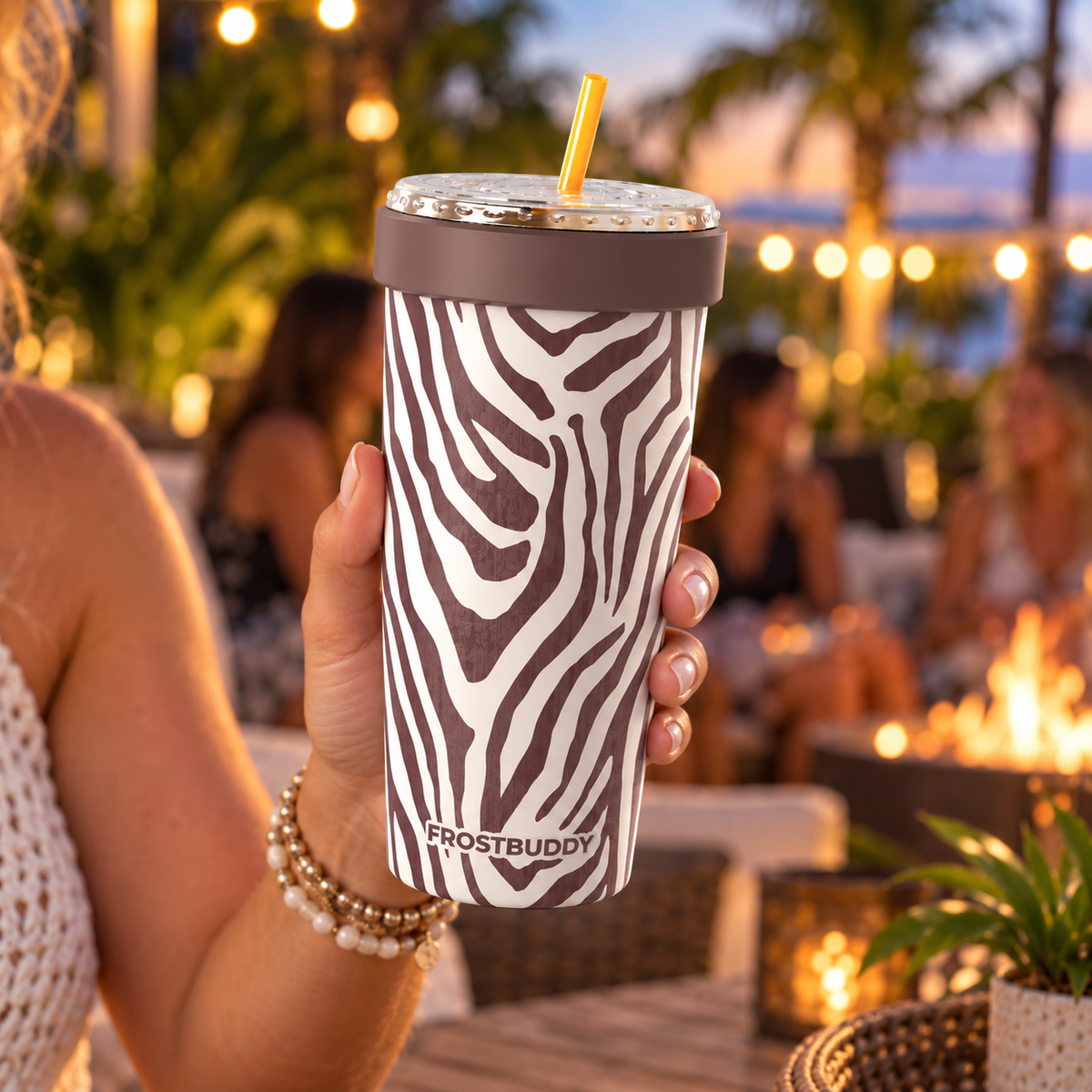 Wild Side FrostBuddy ToGo Buddy 30 oz personalized tumbler, alternate angle