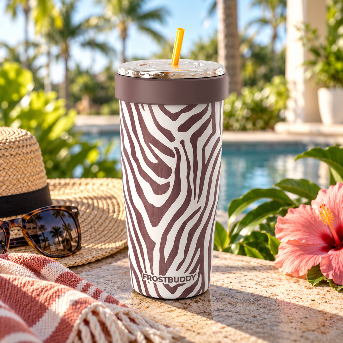 Wild Side FrostBuddy ToGo Buddy 30 oz personalized tumbler, alternate angle
