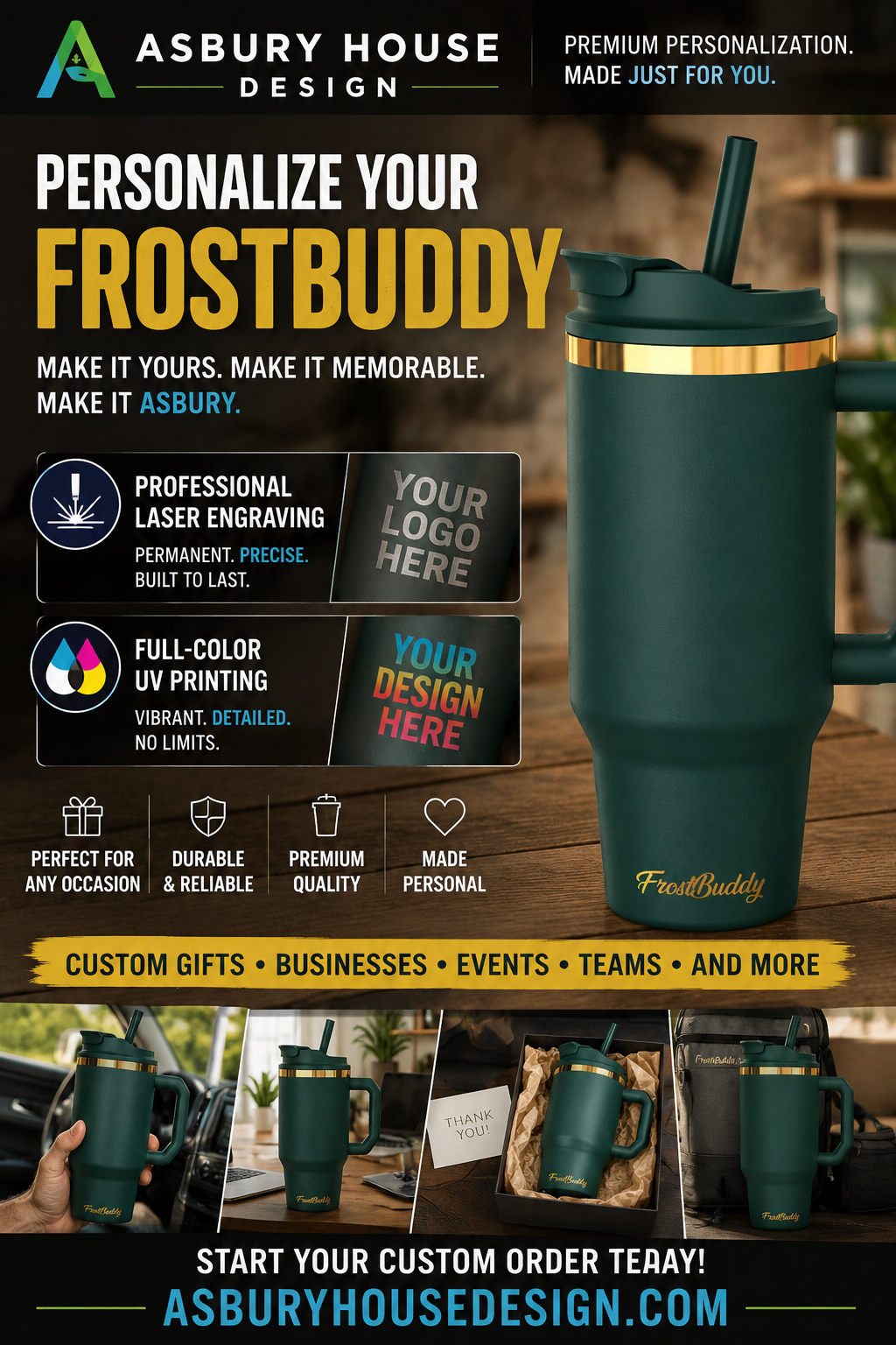 FrostBuddy Thicc Buddy - Emerald Elegance