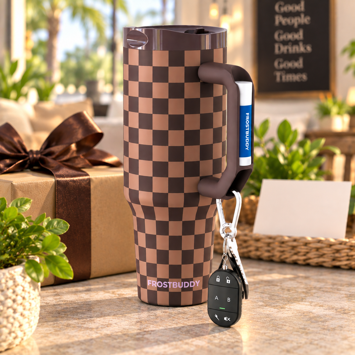 FrostBuddy Thicc Buddy - Espresso Checkered