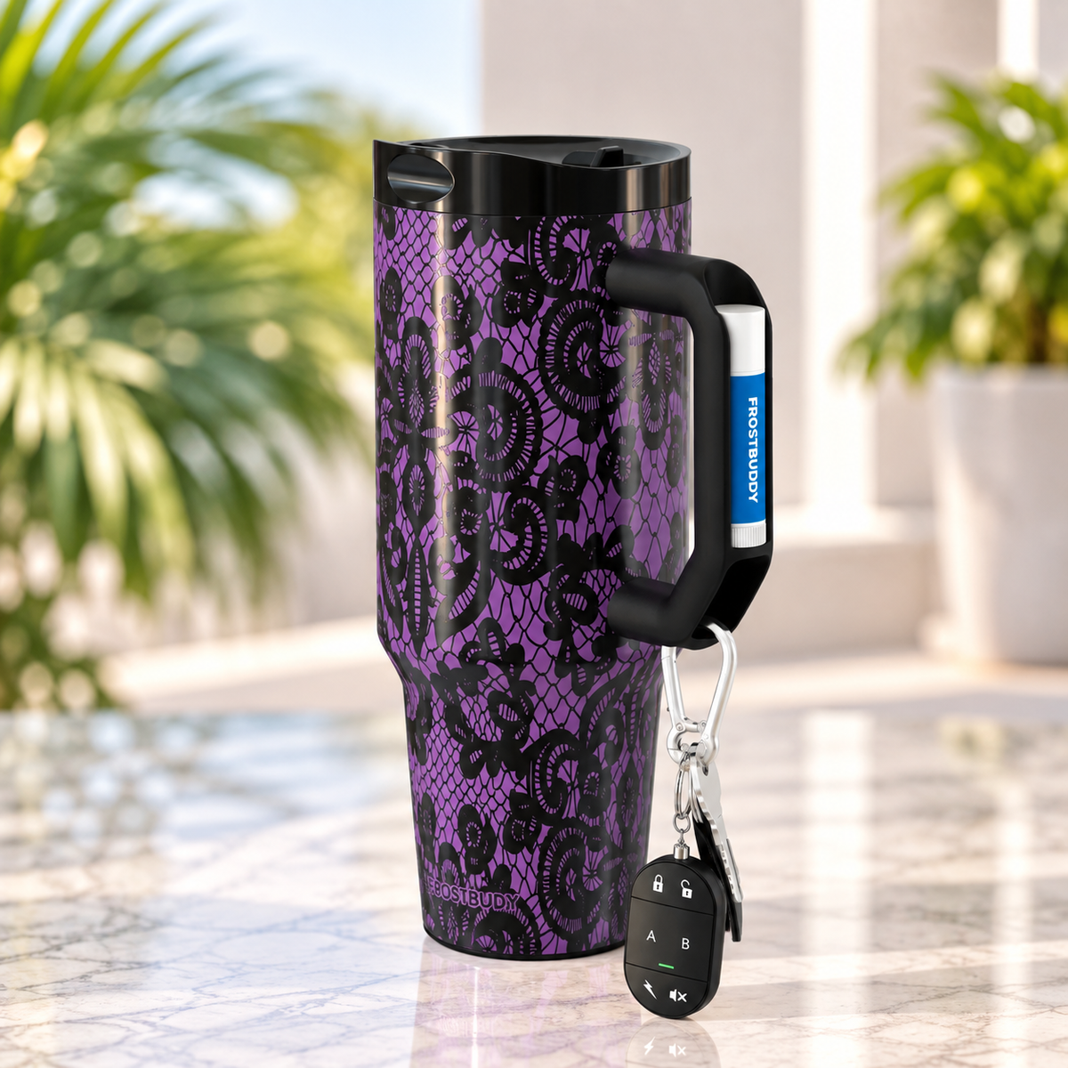 FrostBuddy Thicc Buddy 40oz - Purple Knotty