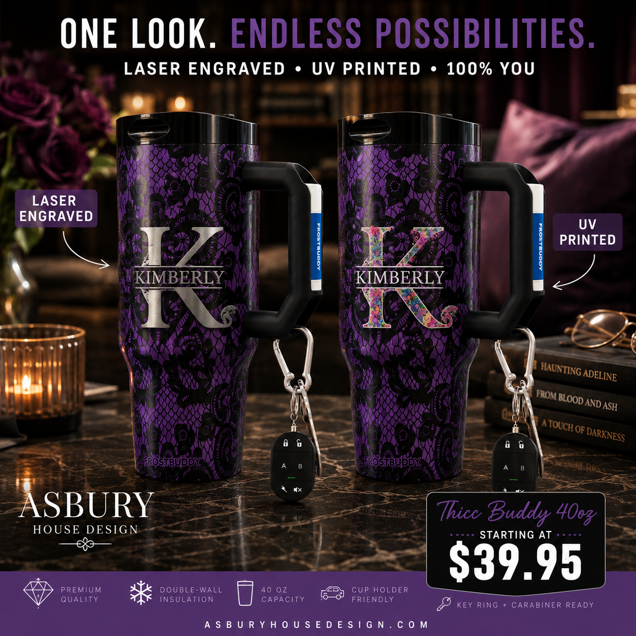 FrostBuddy Thicc Buddy - Knotty Purple — personalization example