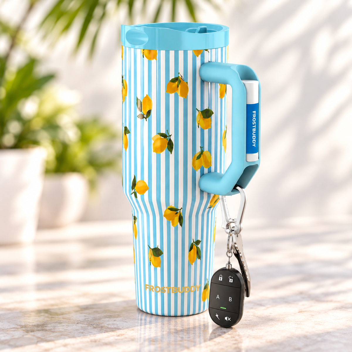 Main Squeeze FrostBuddy Thicc Buddy 40 oz personalized tumbler, front view