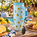 Main Squeeze FrostBuddy Thicc Buddy 40 oz personalized tumbler, side view