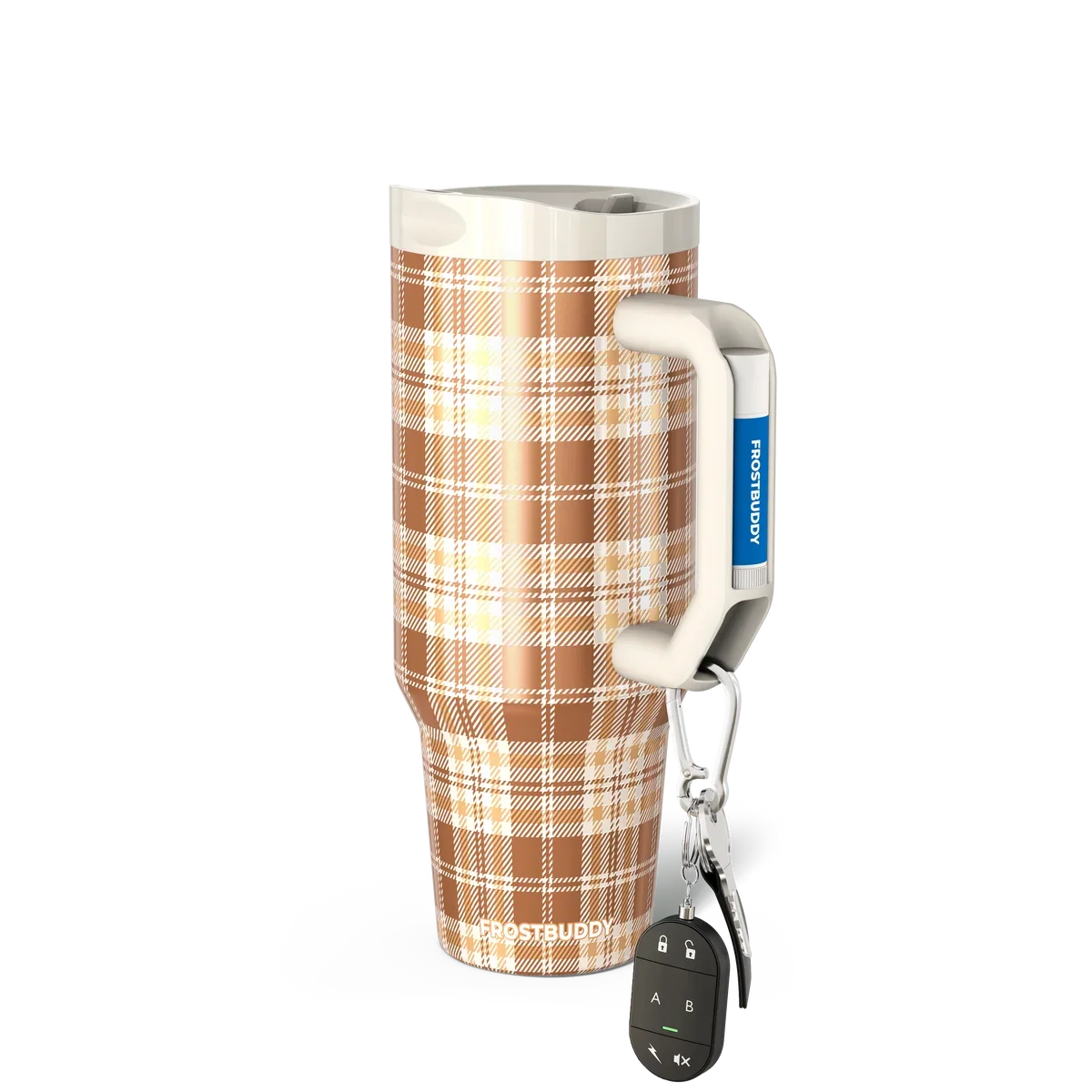 FrostBuddy Thicc Buddy - Pumpkin Patch Plaid — master personalization image