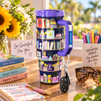 Shelf Love FrostBuddy Thicc Buddy 40 oz personalized tumbler, detail view