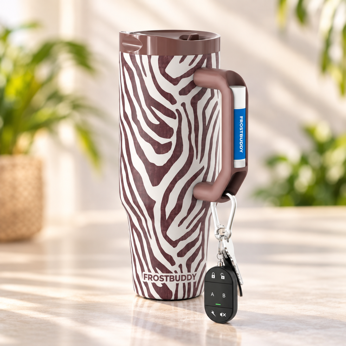 Wild Side FrostBuddy Thicc Buddy 40 oz personalized tumbler, front view