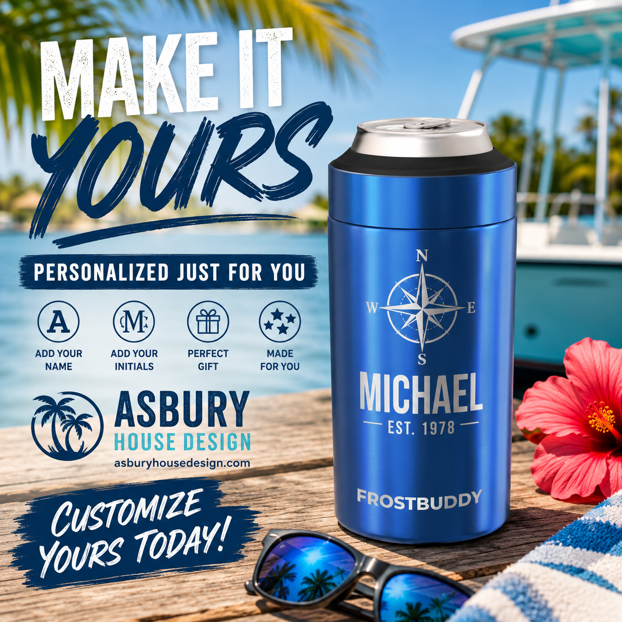 FrostBuddy Universal Buddy - Blue Titanium