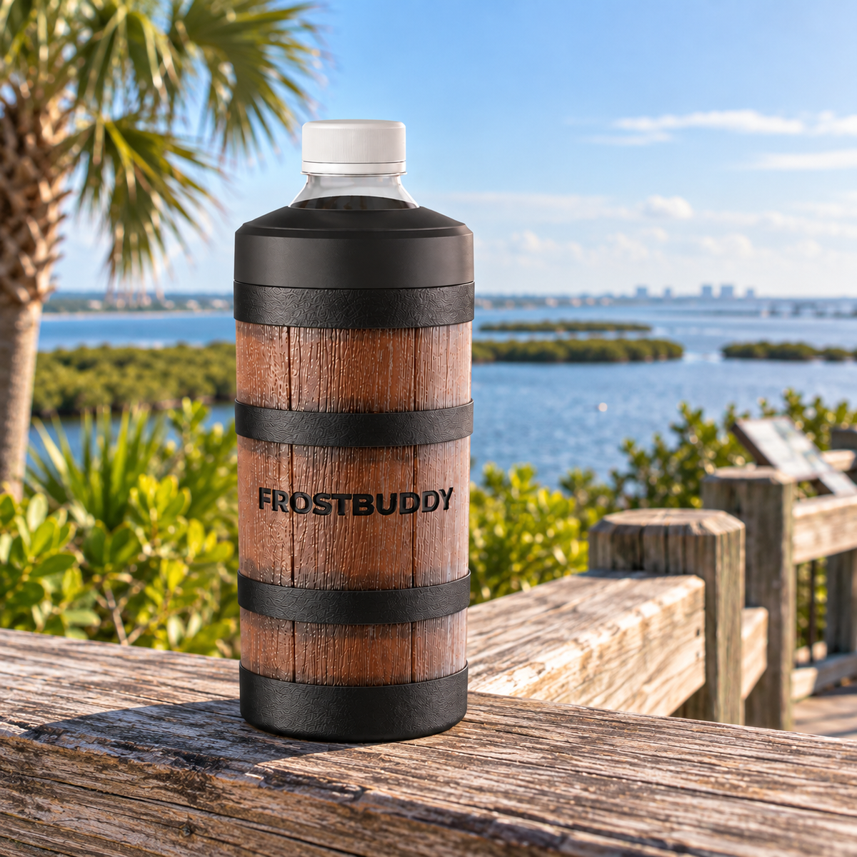 FrostBuddy Universal XL - Bourbon Barrel — outdoor scene