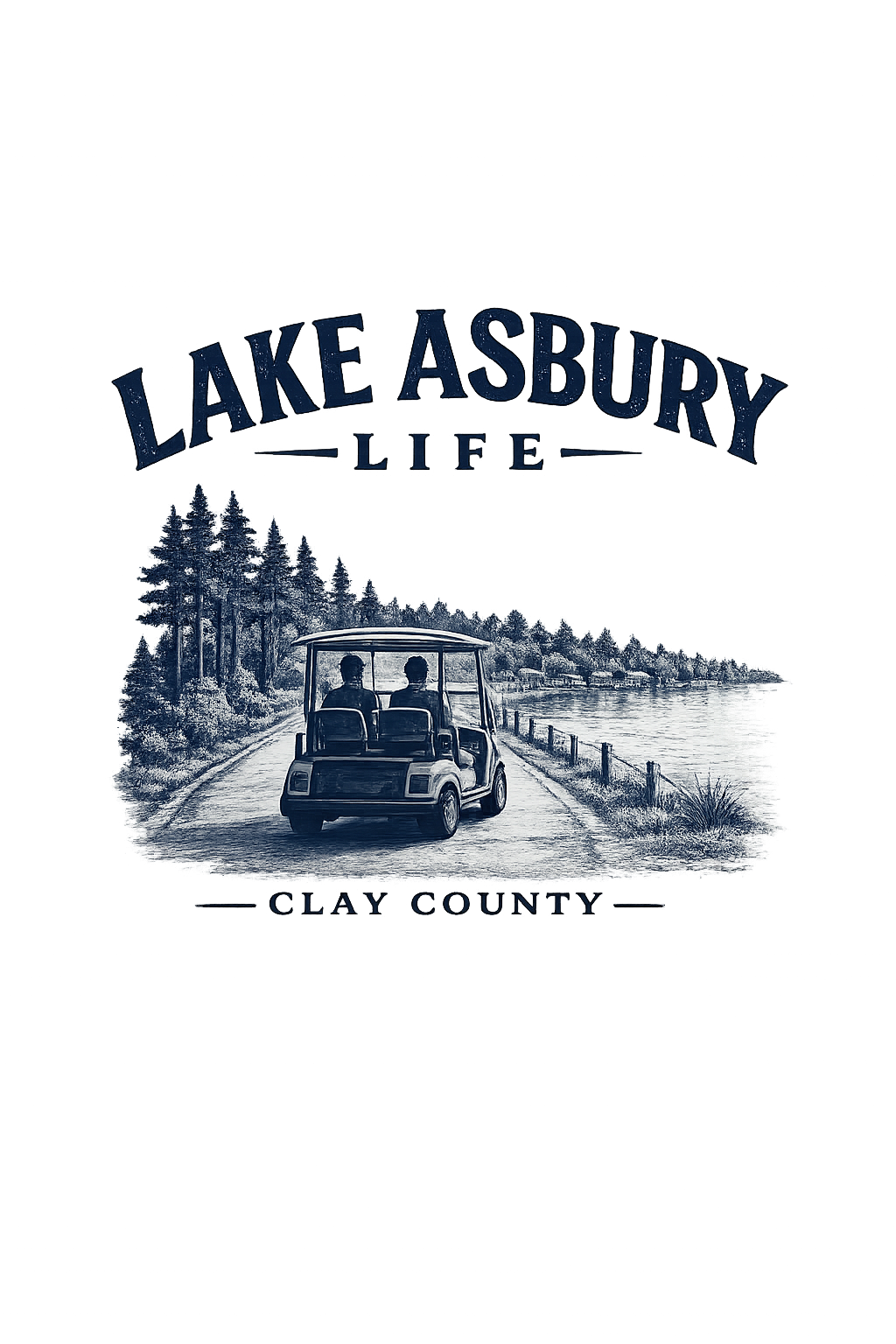Lake Asbury Life | Lakeside Golf Cart | Clay County Collection