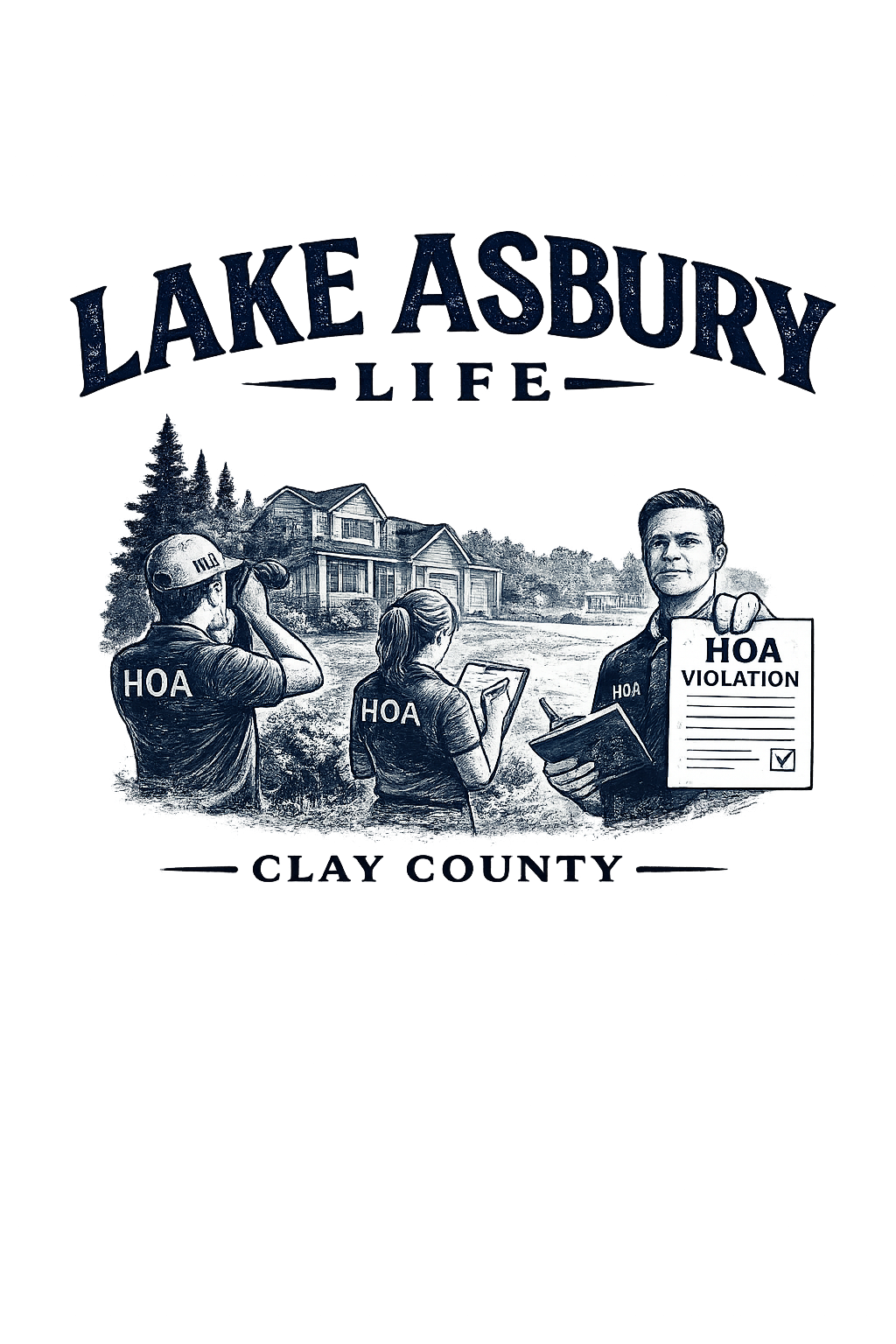 Lake Asbury Life | HOA Humor | Clay County Collection