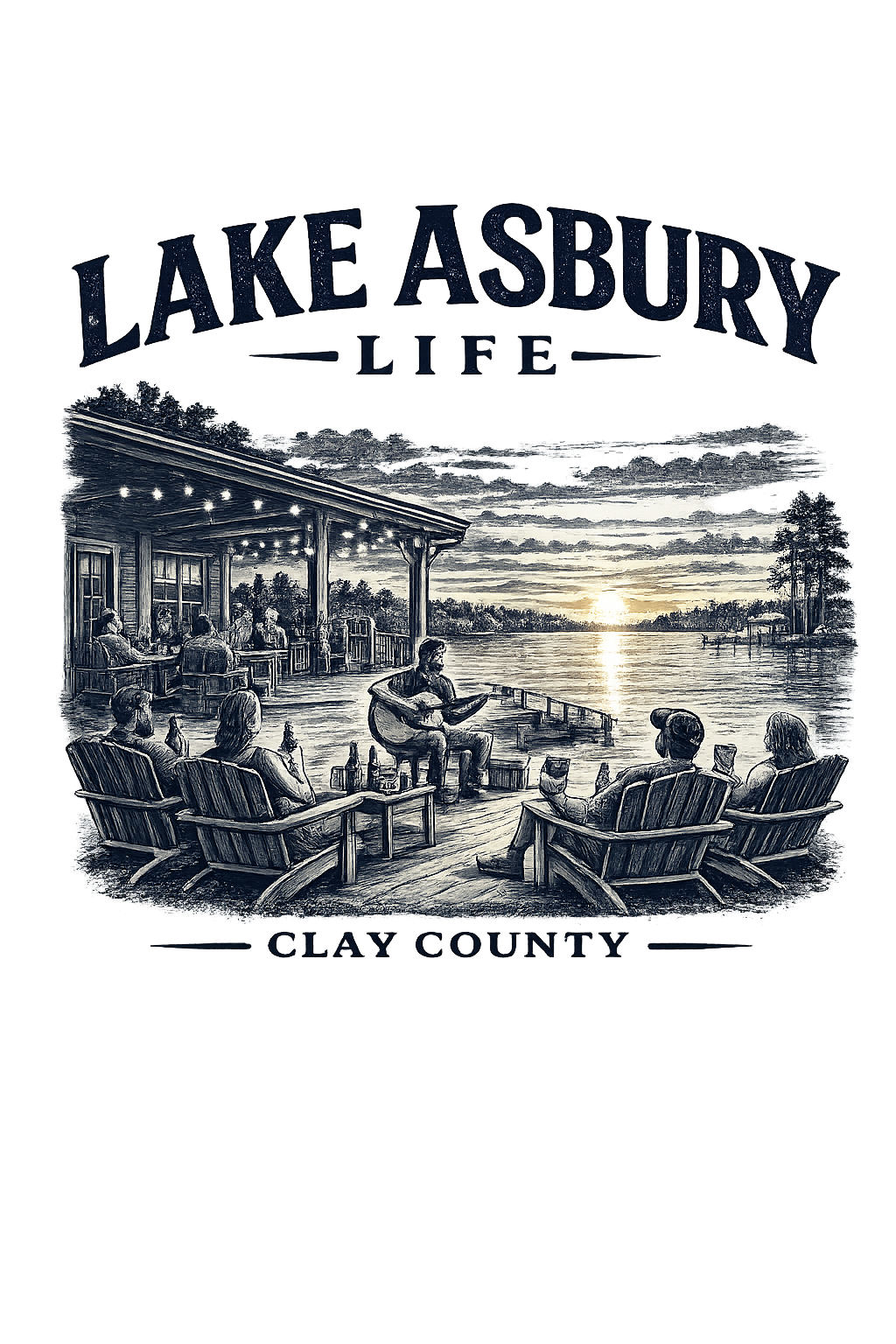 Lake Asbury Life | Sunset Porch Gathering | Clay County Collection