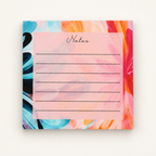 Color Splash decorative notepad design
