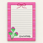 Grow Kind Habits decorative notepad design