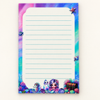 Mermaid Lagoon decorative notepad design